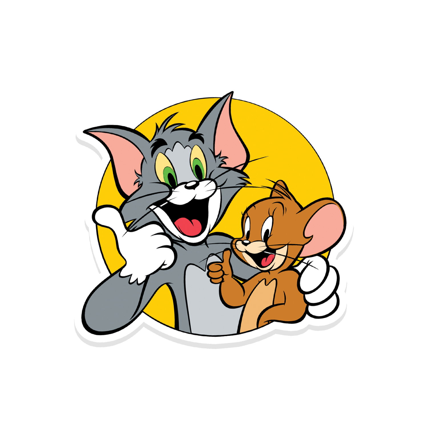 Adorable Tom and Jerry Fridge Magnet - Perfect for Fans and Collectors!