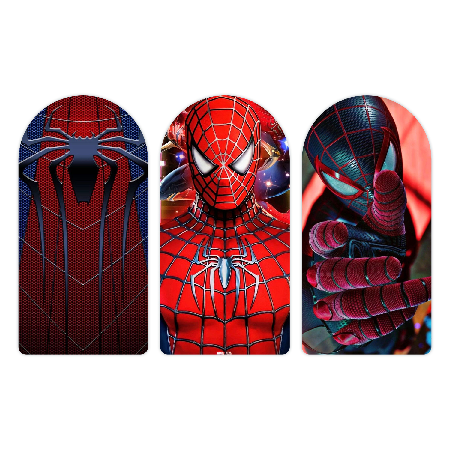 Spider-Man: Beyond The Mask Wooden Plank Set Of 3 Décor