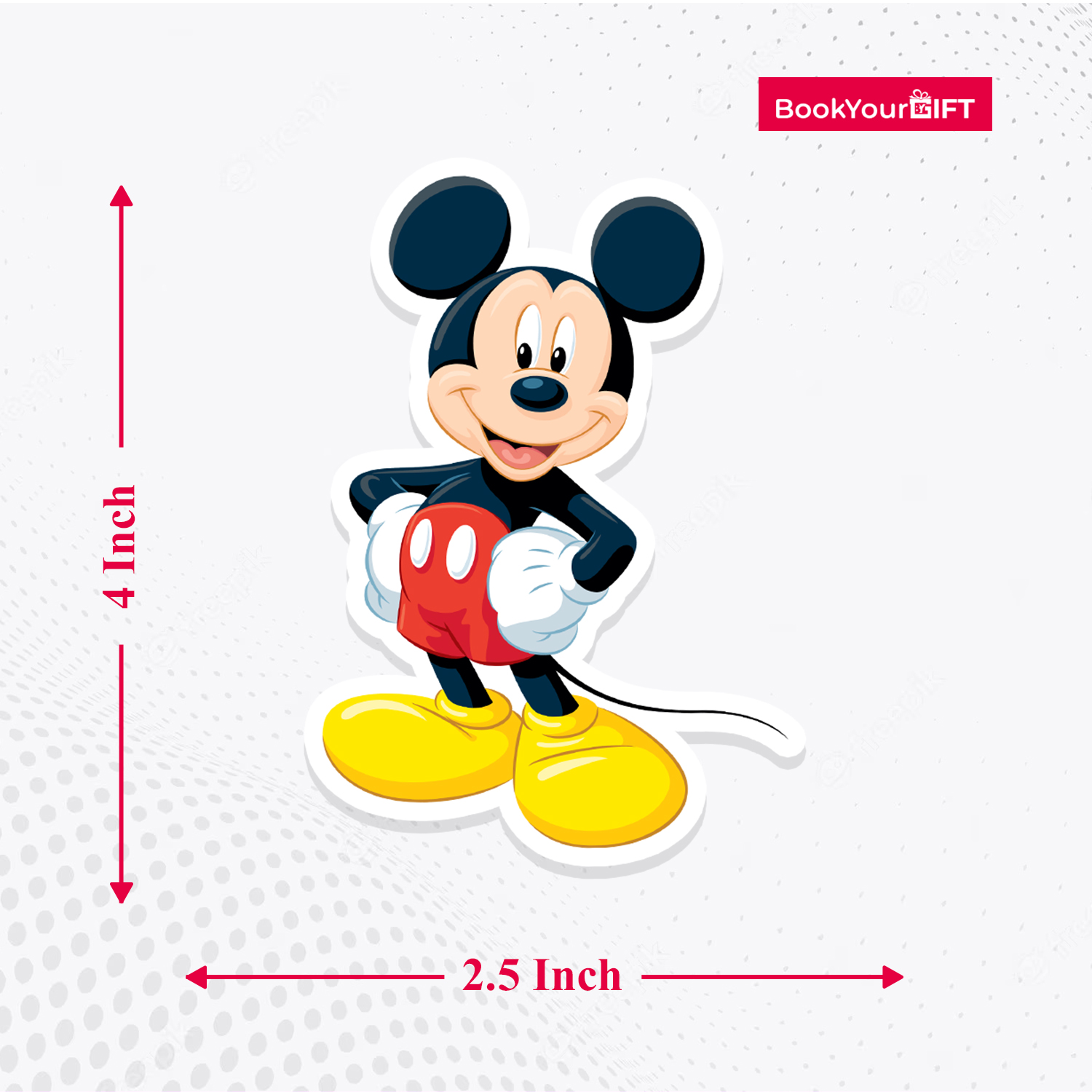 Magical Mickey Mouse Fridge Magnet: A Whimsical Touch for Your Kitchen Fridge Magnet