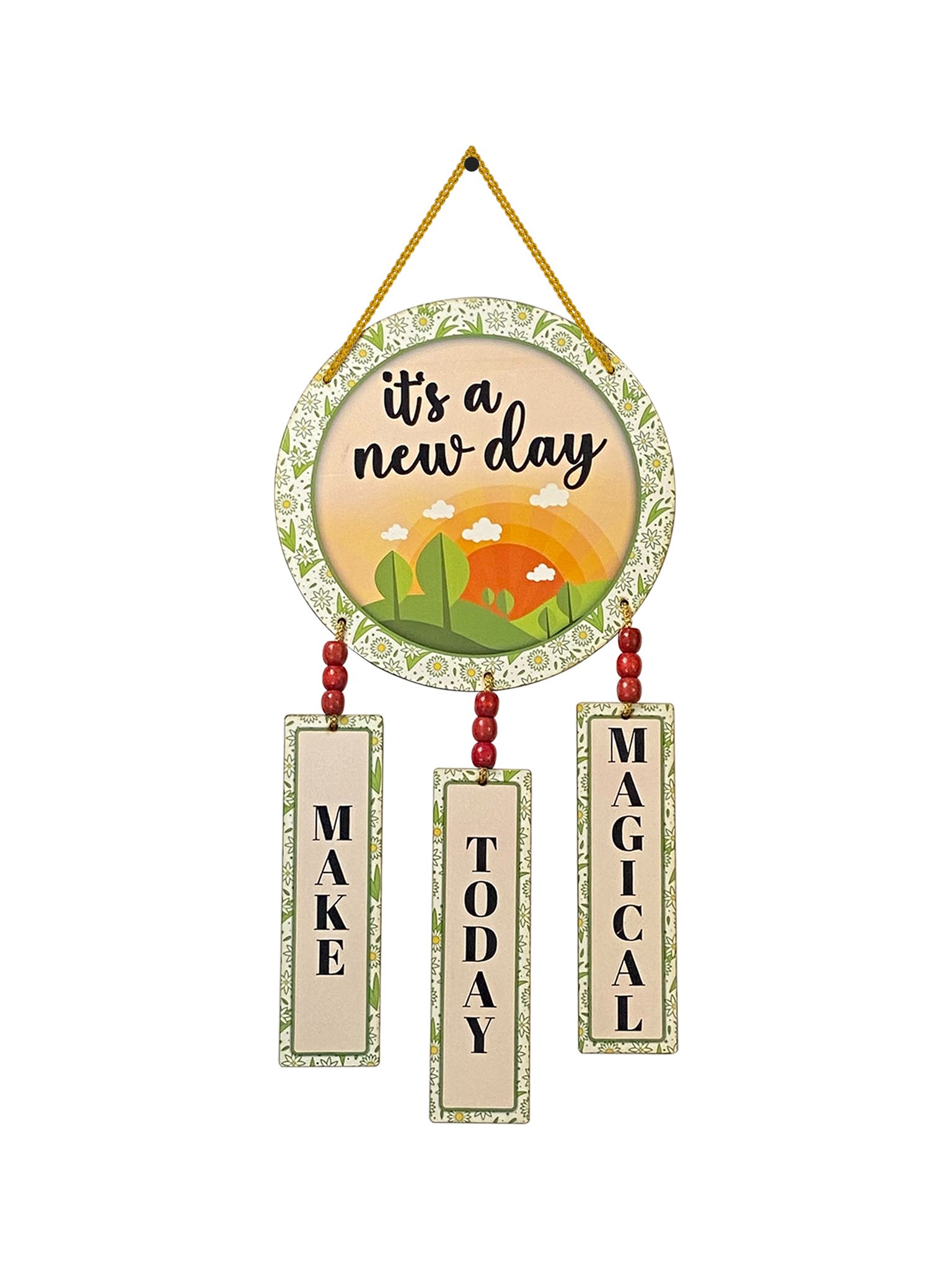 Daily Inspiration: Make Today Magical Wooden Wall Hanging