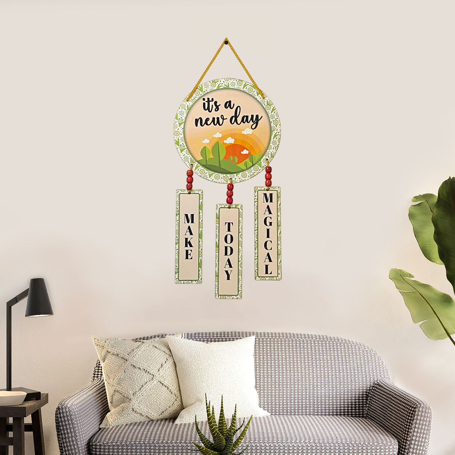 Daily Inspiration: Make Today Magical Wooden Wall Hanging