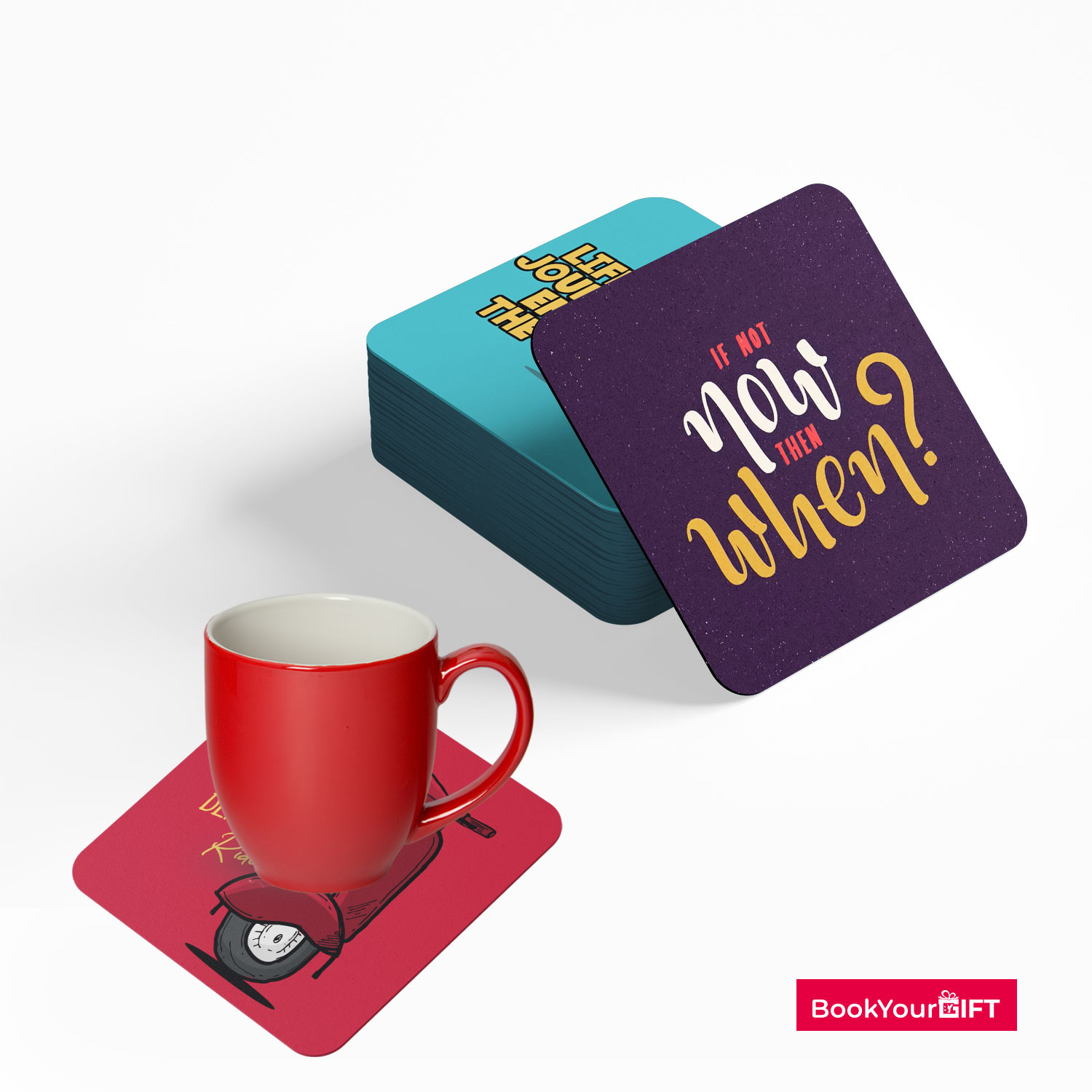 Quirky Cool Coaster Set of 6